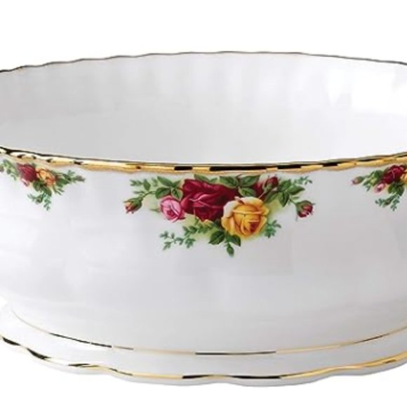 Royal Albert Other - ROYAL ALBERT OLD COUNTRY ROSE  EX-LARGE SALAD BOWL